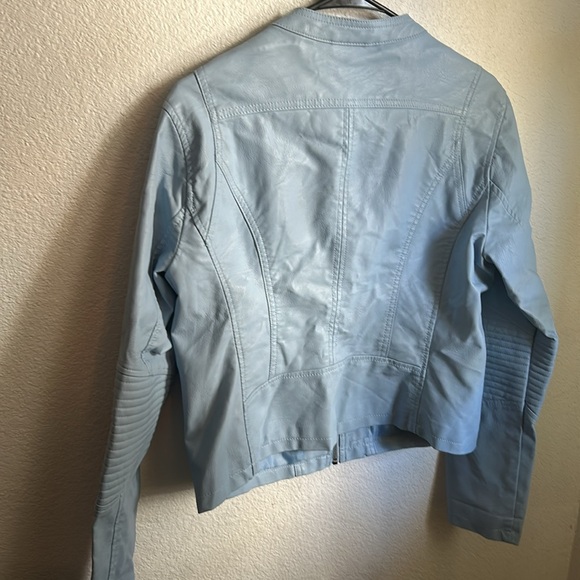 Faux leather jacket - Picture 2 of 4